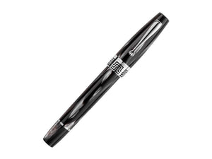 Montegrappa Extra 1930 Roller Black & White, Versilberte Beschläge, ISEXFRCH