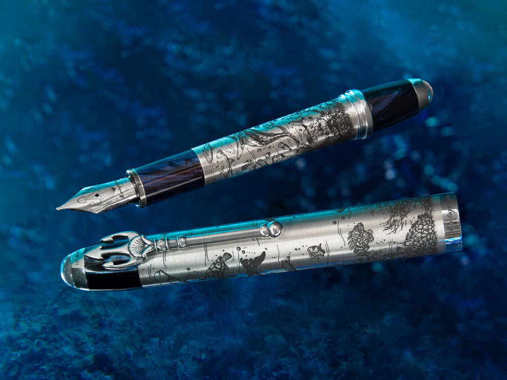 Montegrappa Prince Albert II Of Monaco Oceans Füllfeder, LE, ISFMN-SE