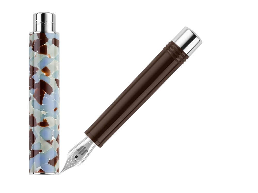 Montegrappa Gnomo Obsession Mocha Füllfederhalter, Braun, ISGNO-AW