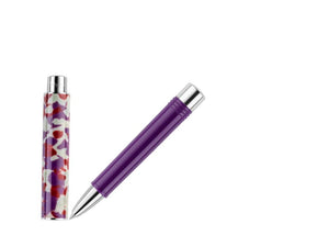 Montegrappa Gnomo Obsession Midnight Roller, Edelharz, Violett, ISGNORAL