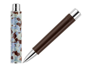 Montegrappa Gnomo Obsession Mocha Roller, Edelharz, Braun, ISGNORAW