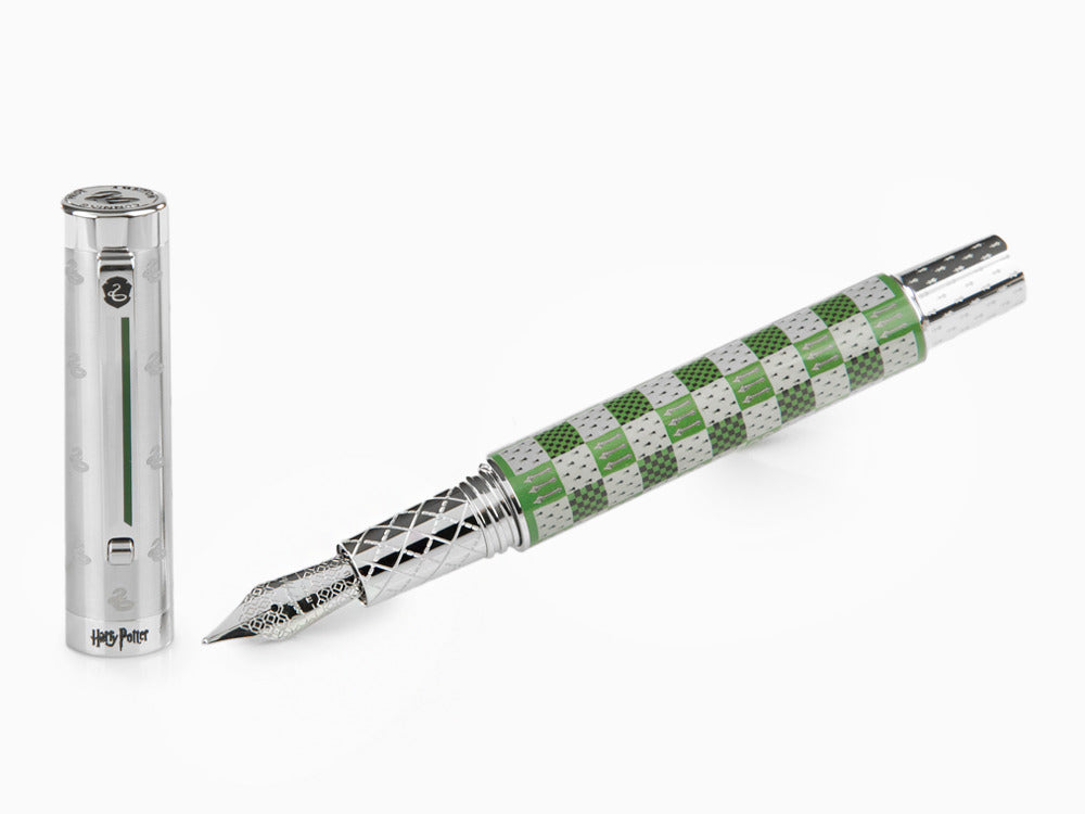 Montegrappa Harry Potter Slytherin Füllfederhalter, Grün, ISHPR-ST