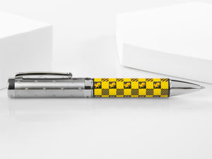 Montegrappa Harry Potter Hufflepuff Kugelschreiber, Edelstahl, Gelb, ISHPRBHP