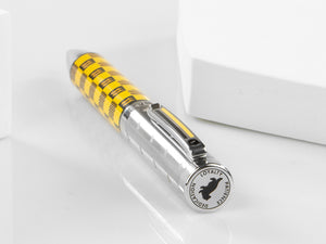 Montegrappa Harry Potter Hufflepuff Kugelschreiber, Edelstahl, Gelb, ISHPRBHP