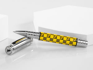 Montegrappa Harry Potter Hufflepuff Roller, Edelstahl, Gelb, ISHPRRHP