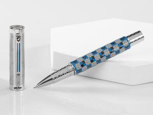 Montegrappa Harry Potter Ravenclaw Roller, Edelstahl, Blau, ISHPRRRC