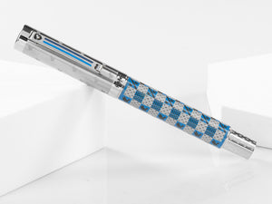 Montegrappa Harry Potter Ravenclaw Roller, Edelstahl, Blau, ISHPRRRC