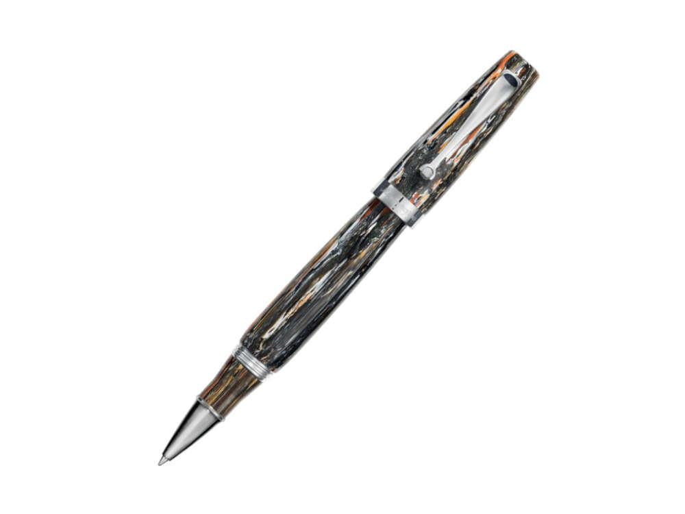 Montegrappa Mia Meteor Shower Roller, Schwarz/Orange, Sonderausgabe, ISMIARI3