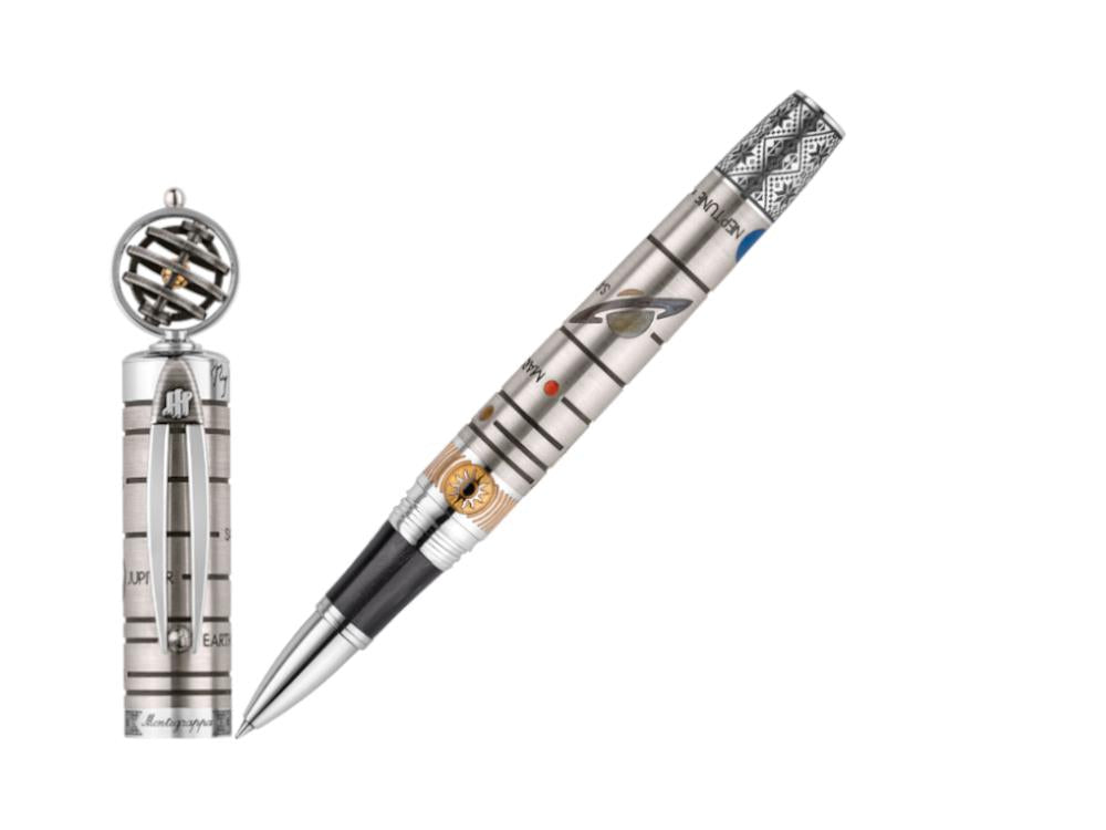 Montegrappa Nicolaus Copernicus Roller, Silber, Limitierte Edition, ISNCNRSE