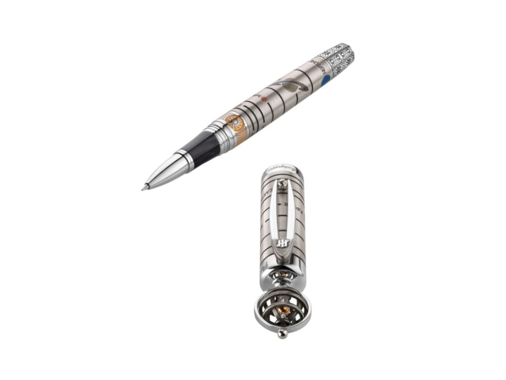 Montegrappa Nicolaus Copernicus Roller, Silber, Limitierte Edition, ISNCNRSE