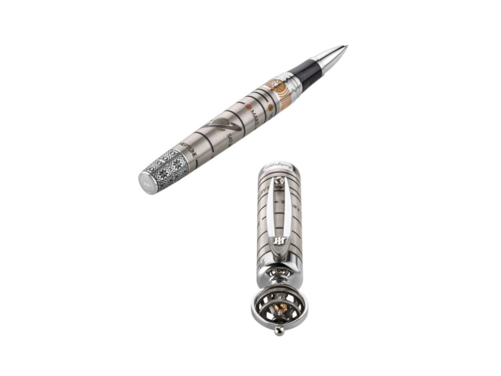 Montegrappa Nicolaus Copernicus Roller, Silber, Limitierte Edition, ISNCNRSE