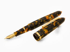 Montegrappa Venetia Havana Amber Füllfederhalter, Bernstein, ISVEN_AO