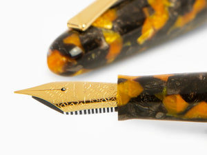 Montegrappa Venetia Havana Amber Füllfederhalter, Bernstein, ISVEN_AO