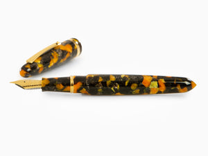 Montegrappa Venetia Havana Amber Füllfederhalter, Bernstein, ISVEN_AO