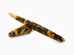 Montegrappa Venetia Havana Amber Füllfederhalter, Bernstein, ISVEN_AO