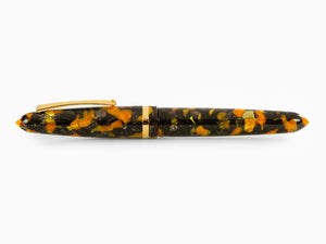 Montegrappa Venetia Havana Amber Füllfederhalter, Bernstein, ISVEN_AO