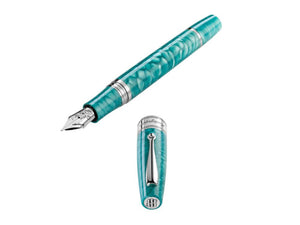 Montegrappa Regal Year Of The Dragon Blue Lagoon Füllfeder, ISYDN-IB-1