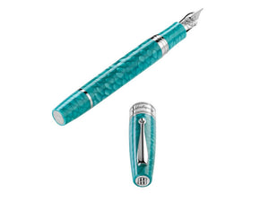 Montegrappa Regal Year Of The Dragon Blue Lagoon Füllfeder, ISYDN-IB-1