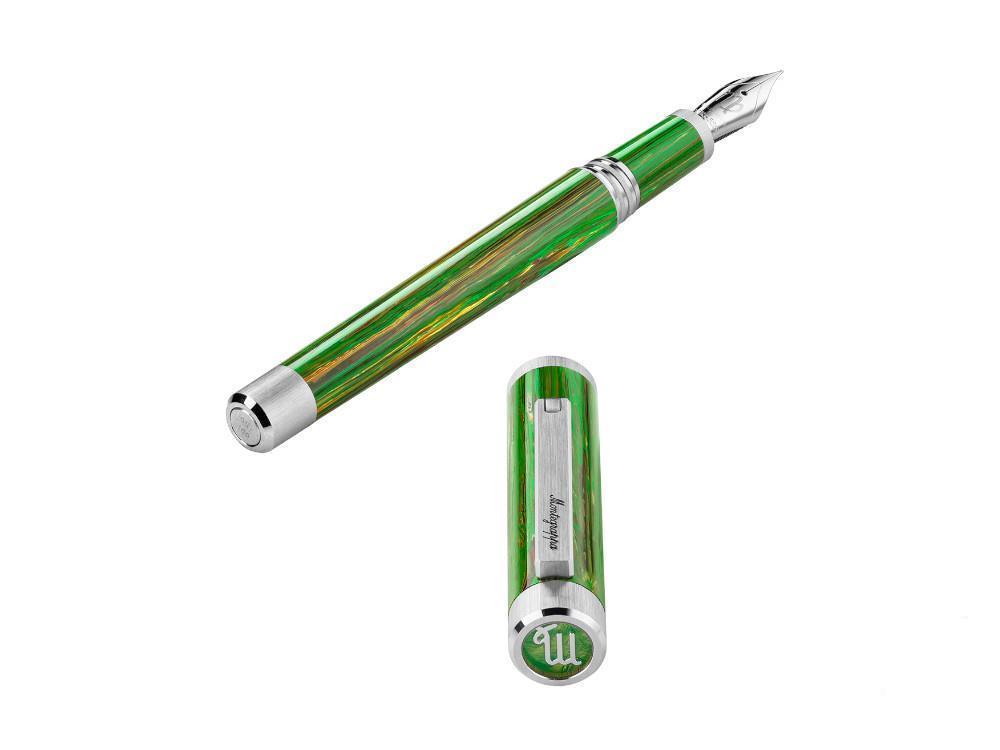 Montegrappa Zero Zodiac Virgo Füllfeder, 14k, LE, ISZEZ-4P-G8