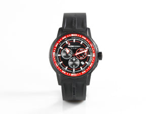 Momo Design Pilot Pro Crono Quarzo Uhr, PVD, Chronograph, 46mm., MD2164BK-41