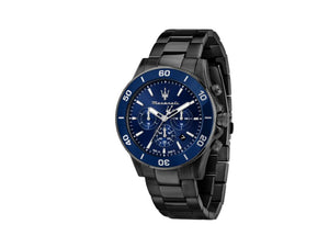 Maserati Competizione Quartz Uhr, PVD, Blau, 43 mm, R8873600005