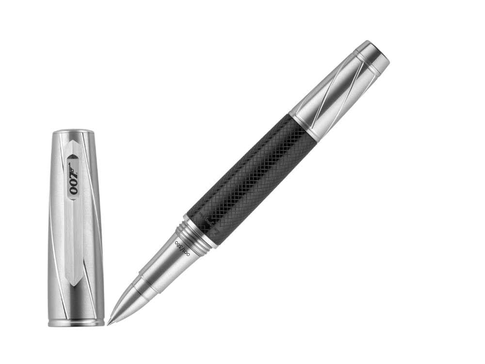 Montegrappa 007 Spymaster Duo Roller, Edelstahl, Limitierte Edition, ISBJNRIC