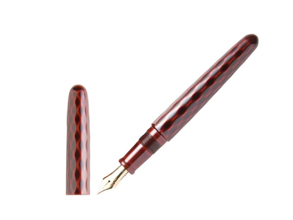 Nakaya Cigar Tsumugi Füllfederhalter Portable, Hanabishi [no.01062]