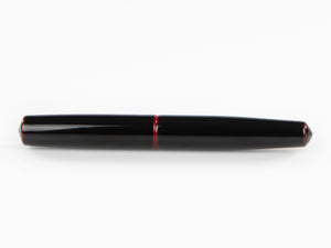 Nakaya Cigar Füllfederhalter Piccolo, Kuro-Tamenuri, Ebonite, Music