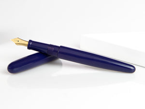 Nakaya Cigar Long Shobu Füllfederhalter, Ebonite, 14k Gold