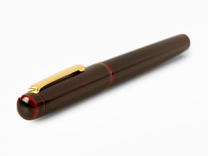 Nakaya Neo-Standard Füllfederhalter, Aka-Tamenuri, Ebonite, Music