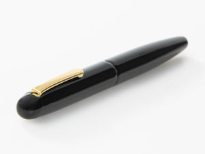 Nakaya Writer Kuro-Roiro Füllfederhalter Black, Long, Ebonite