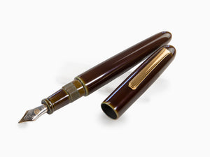 Nakaya Writer Füllfederhalter Heki-Tamenuri, Portable, Vergoldet, Music