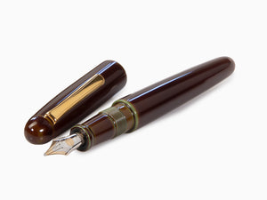 Nakaya Writer Füllfederhalter Heki-Tamenuri, Portable, Vergoldet, Music