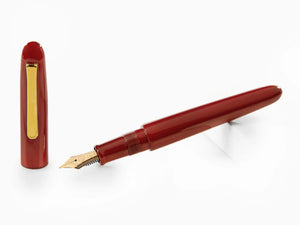 Nakaya Writer Füllfederhalter Shu, Long, Naturkautschuk und Urushi Lack