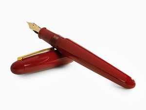 Nakaya Writer Füllfederhalter Shu, Long, Naturkautschuk und Urushi Lack