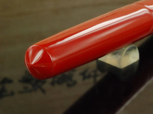 Nakaya Writer Piccolo Shu Füllfederhalter, Ebonite Urushi Lack