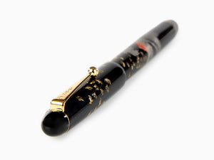 Namiki Tradition Mount Fuji and Wave Roller, Vergoldete Beschläge, BLK-30P-7-FN