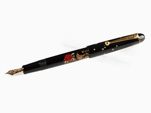 Namiki Nippon Art Ukiyo-e Taira no Kagekiyo Füllfederhalter, Maki-e