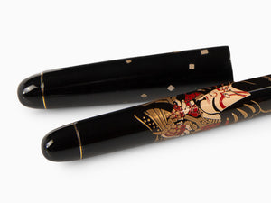 Namiki Nippon Art Ukiyo-e Taira no Kagekiyo Füllfederhalter, Maki-e