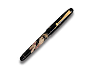 Namiki Nippon Art The 3 Beauties Ukiyo-e Okita Naniwaya Füllfederhalter