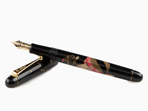 Namiki Nippon Art The 3 Beauties Ukiyo-e Okita Naniwaya Füllfederhalter