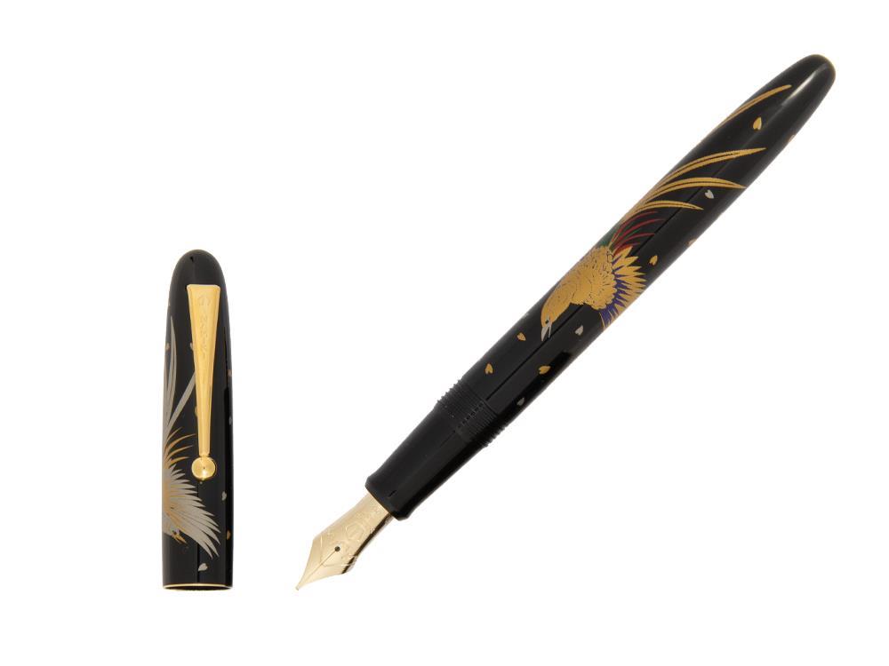 Namiki Nippon Art Golden Pheasant Füllfederhalter, Lack, FN-5M-KI