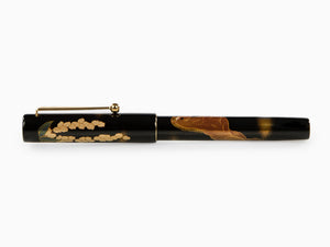 Namiki Yukari Zodiac Horse Füllfederhalter, Urushi Lack, FNV-20M-MA