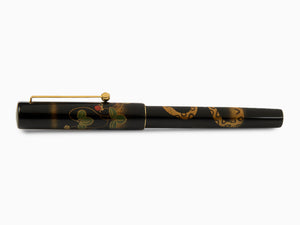 Namiki Yukari Zodiac Snake Füllfederhalter, Urushi Lack, FNV-20M-MI