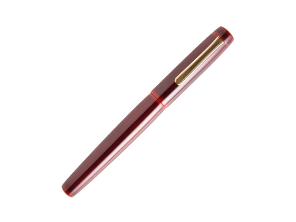 Nakaya Neo-Standard Füllfederhalter, Aka-Tamenuri, 14k Gold bicolour