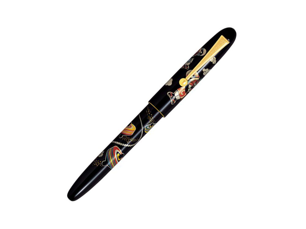 Namiki Nippon Art Toy-Koma Füller, Maki-e, FN-5M-KOM