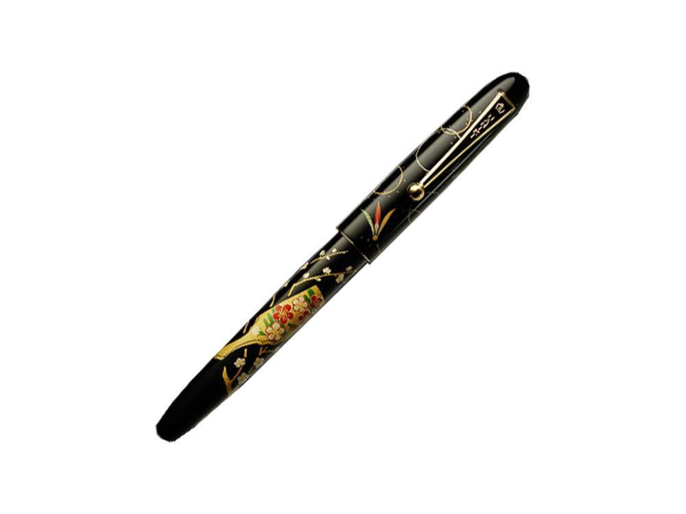 Namiki Nippon Art Toy-Hagoita Füllfederhalter, Vergoldete, FN-5M-HAG