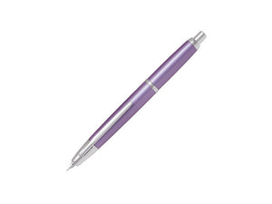 Pilot Capless Decimo Füllfederhalter, Verchromte, FK-1500D-RH-MAUVE