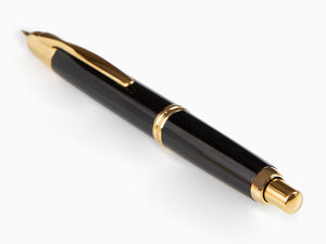 Pilot Füllfederhalter "Capless", Schwarz, Gold, FK-1500-AU-BLACK