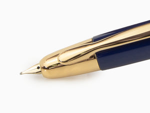 Pilot Füllfederhalter Capless, Lack, Blau, Gold, FK-1500-AU-BLUE